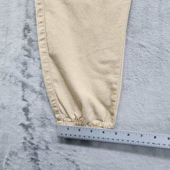 V.I.P Jeans Womens 15/16 Tan Mid Rise Cargo Jogger Utility Grunge Stretch Casual - Picture 5 of 11